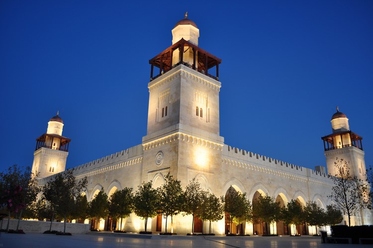Koning Hussein Bin Tallal moskee - Amman - Jordanië